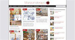 Desktop Screenshot of manzanaterapia.com